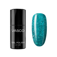 UV Nagellack Crystal Glimmer aquamarine nr 13 Vasco 7ml