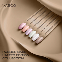 Set mit 6 Farben Rubber Base Limited Edition Vasco 7ml