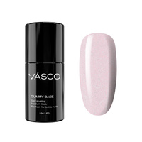 Hybrid Base Gummy Base Natural Shimmer Pink Vasco 7ml