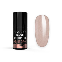 Hybrid Base Rubber Night Glow R08 Nude Vasco 7 ml