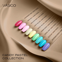 Set mit 9 Farben aus der Candy Pastel Kollektion 7ml