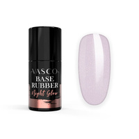 Hybrid Base Rubber Night Glow R02 Silver Pink Vasco 7 ml